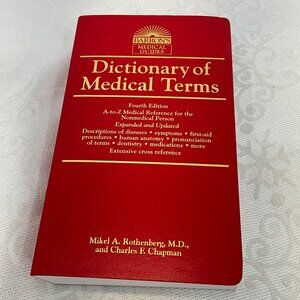 Barrons Dictionary Of Medical Terms‎ Fourth Edition